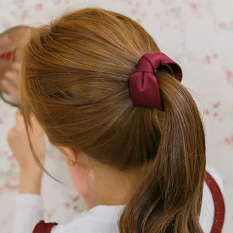 1PC Fashion Women Retro Fabric bow ponytail buckle banana Claws Hair Clips Barrettes Hair Accessories
