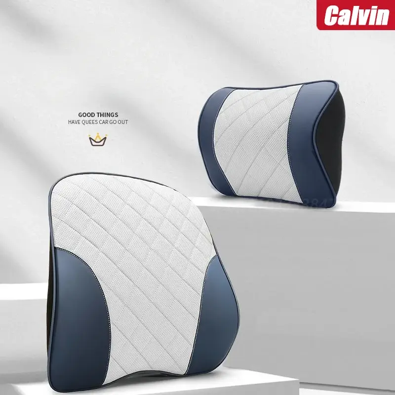Microfiber Leather Seat Encosto de Cabeça, Almofada para BYD Atto 3 SONG PLUS, DM-i, EV, Dolphin, Acessórios
