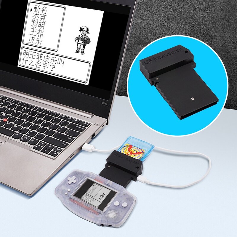 DIY Video Game Capture Card Para Game Boy GB Interceptor Construído em Raspberry Pi RP2040 Board Para GBC GBA GBP Consoles