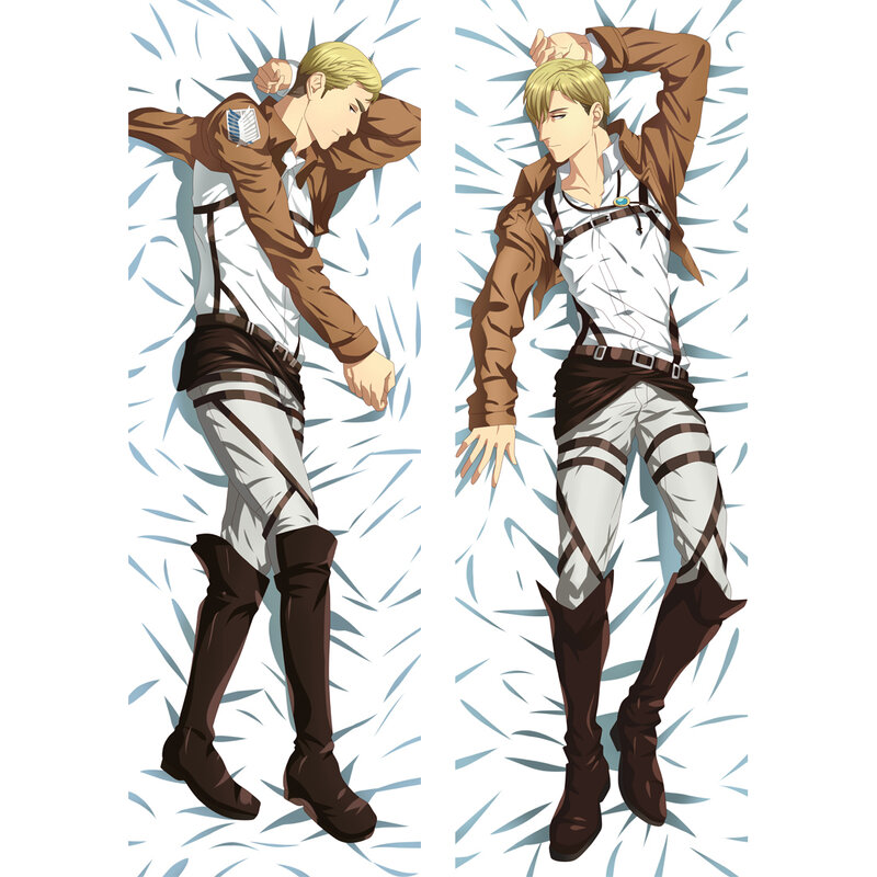 Cosplay Anime Body Pillow Case Dakimakura Cover 2-Side Peachskin Hugging Body Throw Cushion Pillow Cover Case