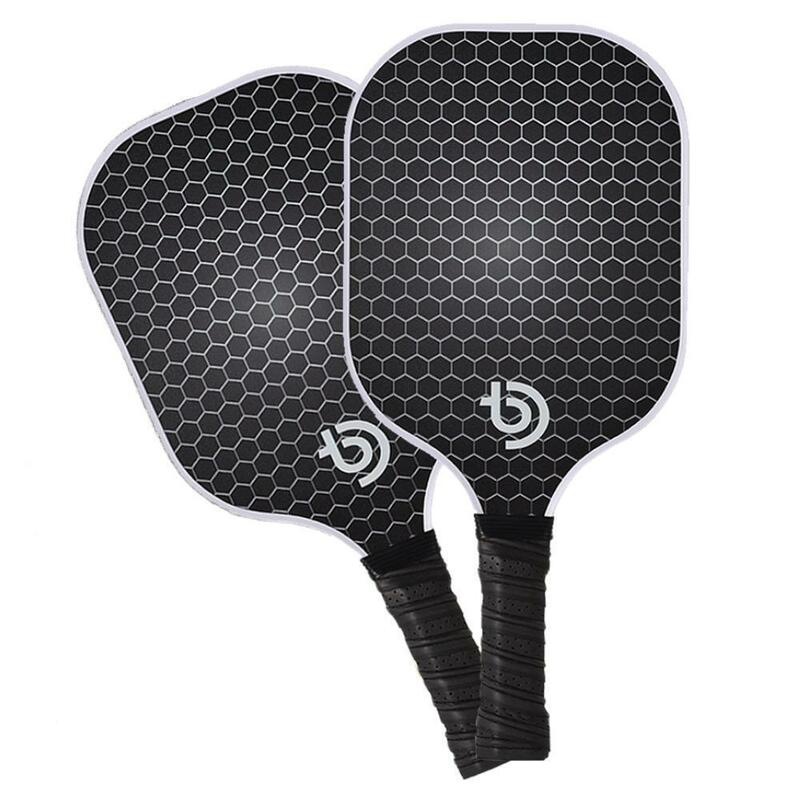 Pickleball Paddles superficie in fibra di carbonio USAPA sedile approvato Pickleball Paddle Racket Honeycomb Core Gift Kit Indoor Outdoor