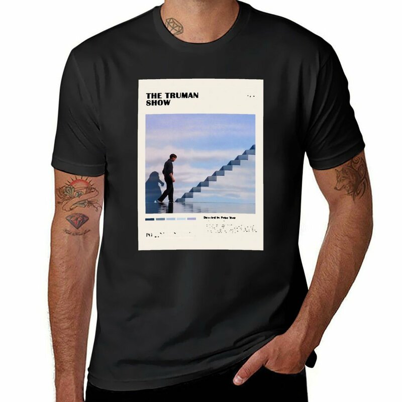 Mostra la maglietta del Poster del film vestiti carini magliette grafiche da uomo ad asciugatura rapida grandi e alte