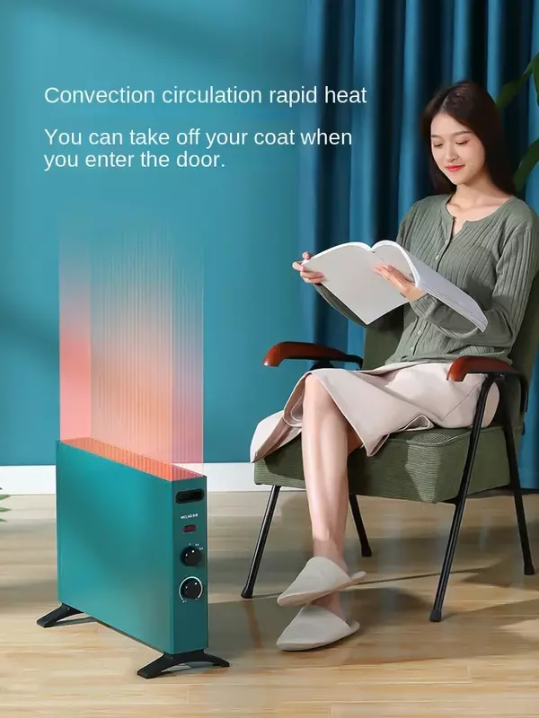 Нагреватель Meiling для бытового энергосберегающего электрического отопления, конвекционный Электрический нагреватель для ванной комнаты, быстрый термоэлектрический
