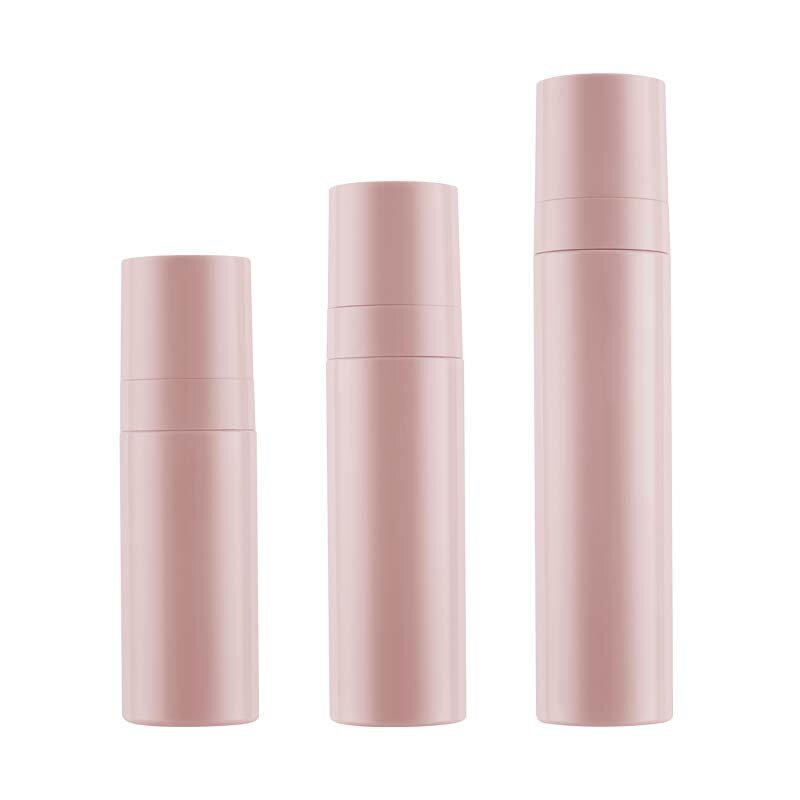 Botella de pulverización fina para el cuidado de la piel, recipiente de viaje para cosméticos, pulverizador al vacío para loción, Color rosa, 60/80/100ml