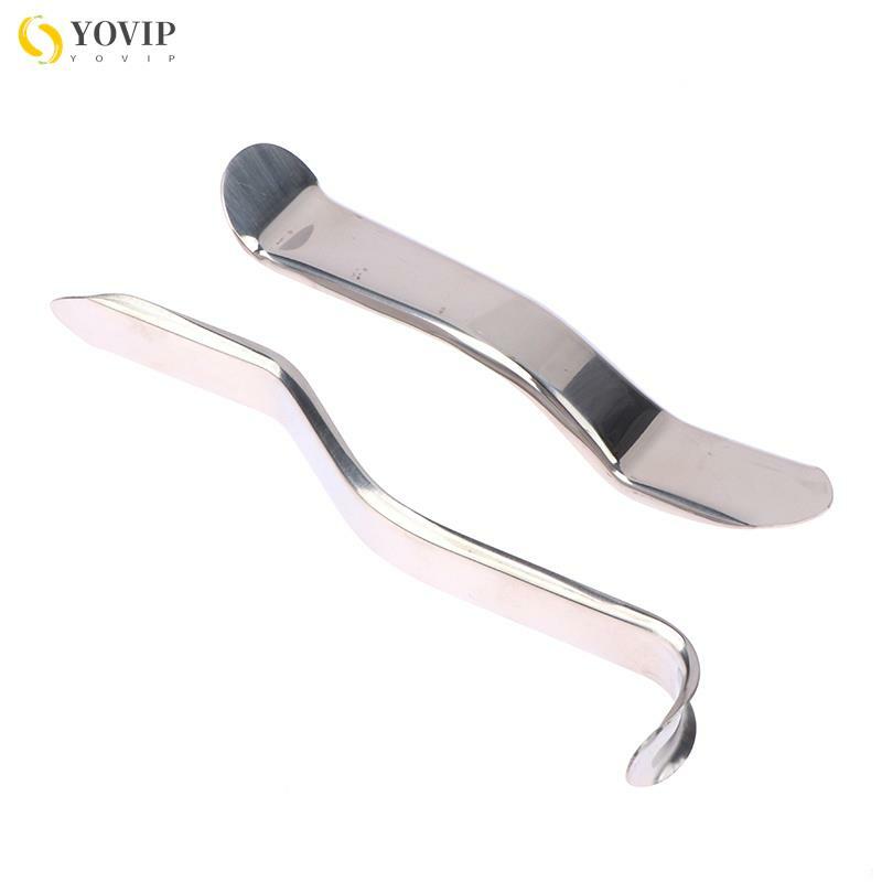 1PC Dental Lip Cheek Retractor S shape Stainless Steel Surgical Implant Mouth Opener Instrument Dentist Tools Lip Hook Clamps