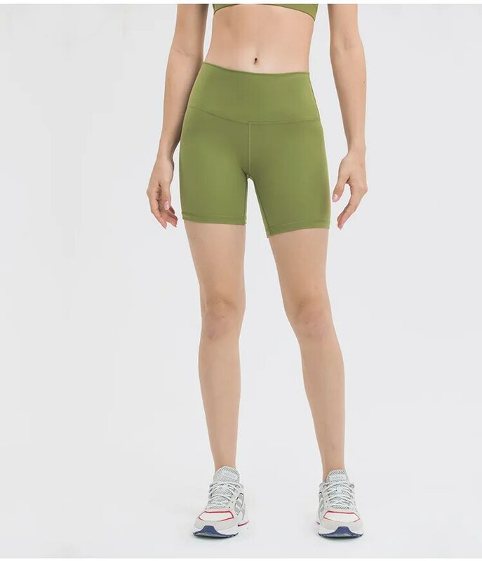 Frauen 2024 sportliche sportliche Shorts Frauen hohe Taille weiche Baumwolle fühlen Fitness-Shorts