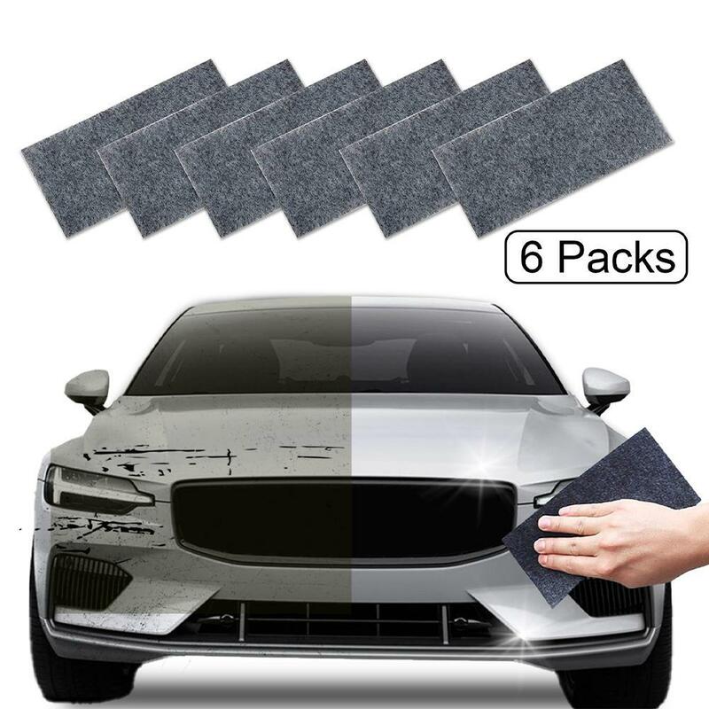 Nano Sparkle Anti-Scratch Cloth do samochodu uniwersalna metalowa natychmiastowa ściereczka do polerowania inteligentny środek do usuwania zarysowań na samochodach
