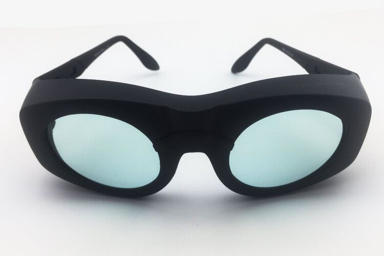YAG Laser Goggles, Óculos de proteção forte, Óculos de segurança 2100nm, 980-2500nm