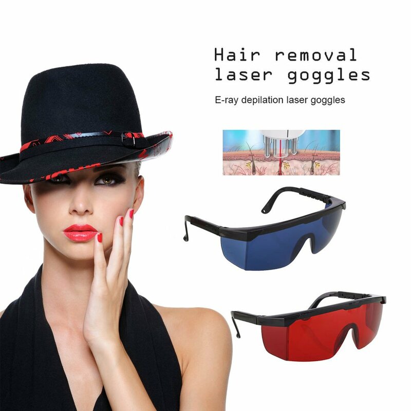 Kacamata pelindung Laser untuk IPL/e-light OPT, kacamata pelindung penghilang rambut titik beku, kacamata Universal