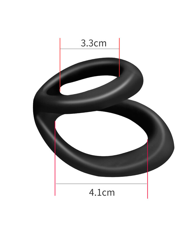 Cincin kunci Semen silikon cincin Penis pria dapat digunakan kembali penundaan ejakulasi tahan lama cincin kunci skrotum mainan seks untuk pria produk dewasa