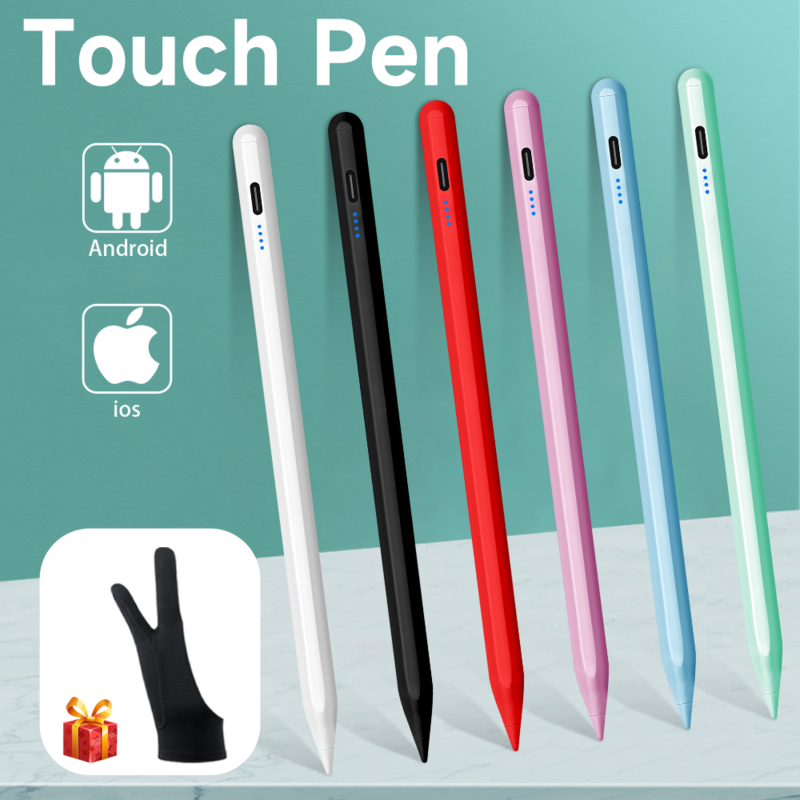 Rysik do tabletu telefon komórkowy pióro dotykowe do systemu Android iOS Windows iPad akcesoria do Apple Pencil uniwersalny rysik