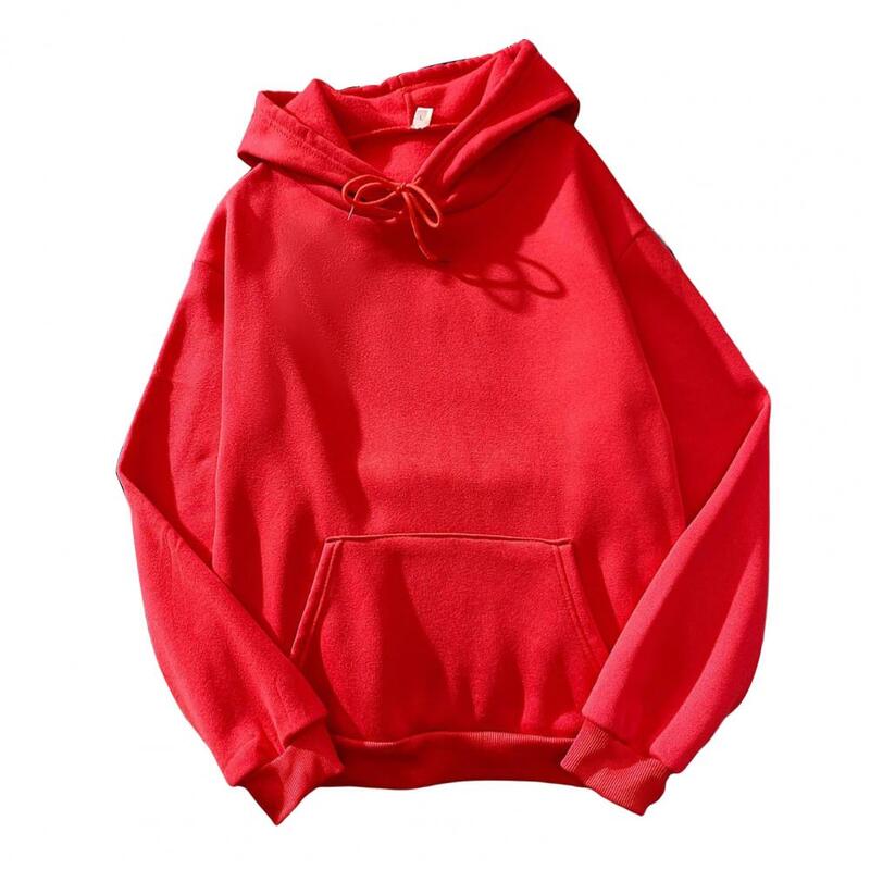 Moda feminina hoodie streetwear feminino outono hoodie com capuz elástico manguito pulôver feminino com capuz térmico