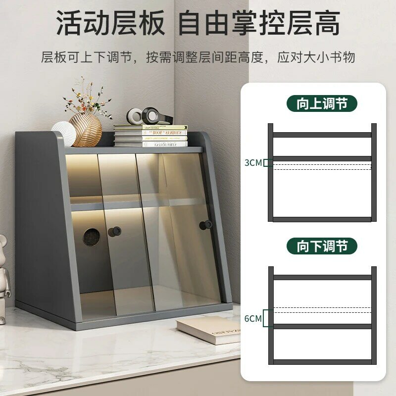 Cup storage cabinet, desktop tea cup rack, tea set storage rack, water cup rack, hand operated blind box display cabinet