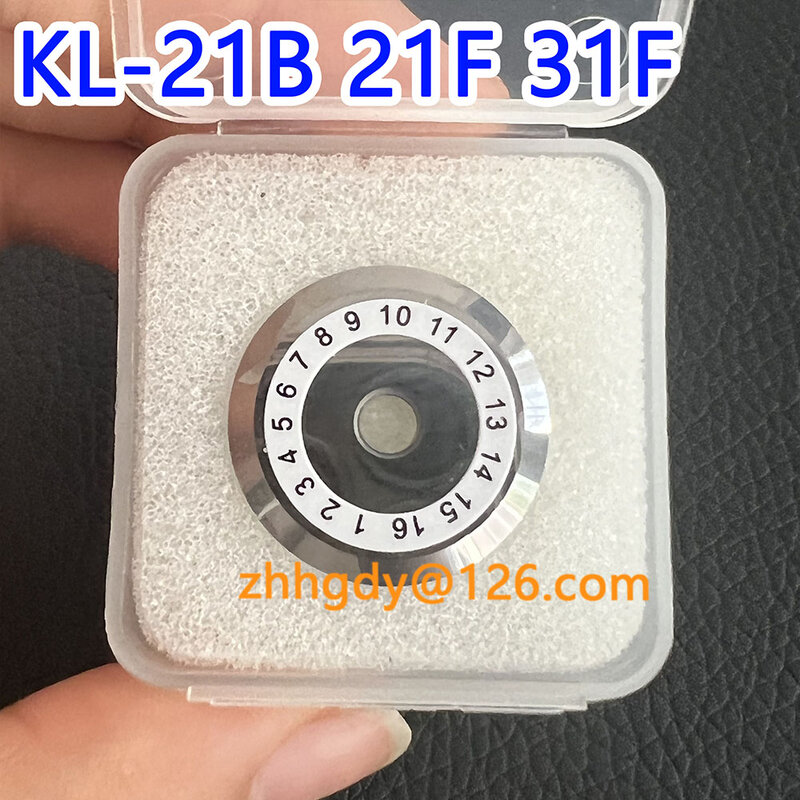 Hoja de corte de fibra óptica de alta precisión, repuesto de cuchilla de repuesto, 21F, 31F, KL-21B