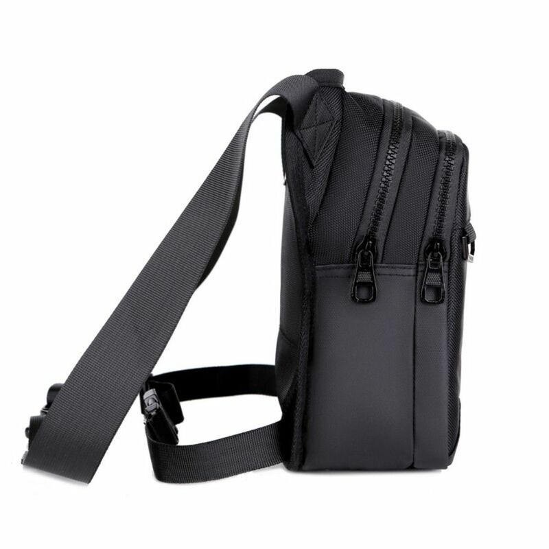 야외 라이딩 다리 가방, 세련된 방수 허리 팩, 어깨 슬링, 유니섹스 스포츠 가슴 가방, 자전거 액세서리