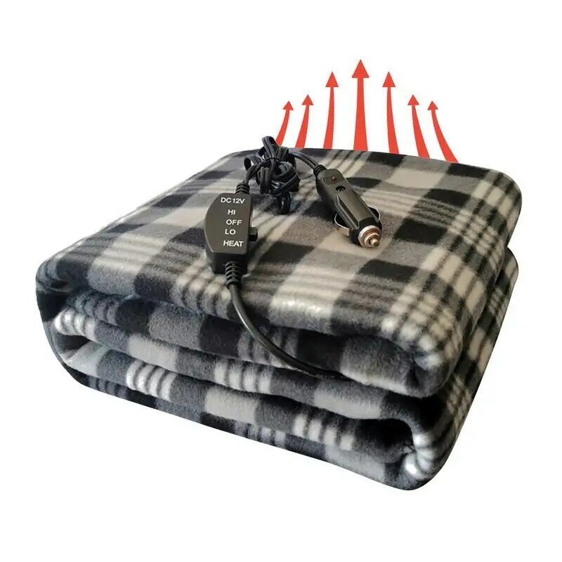 12v Car Heating Blanket .Smart Temperature Control Auto Electrical Blanket Multifunctional Washable Heated Blanket for car truck