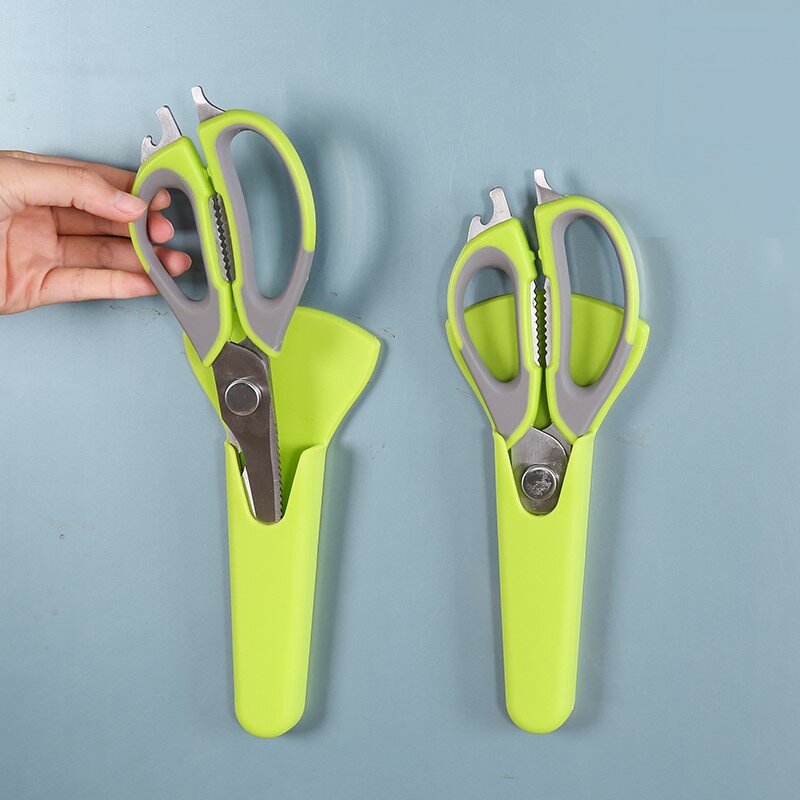 Многофункциональные портативные кухонные ножницы для резки и резки, ножницы из нержавеющей стали