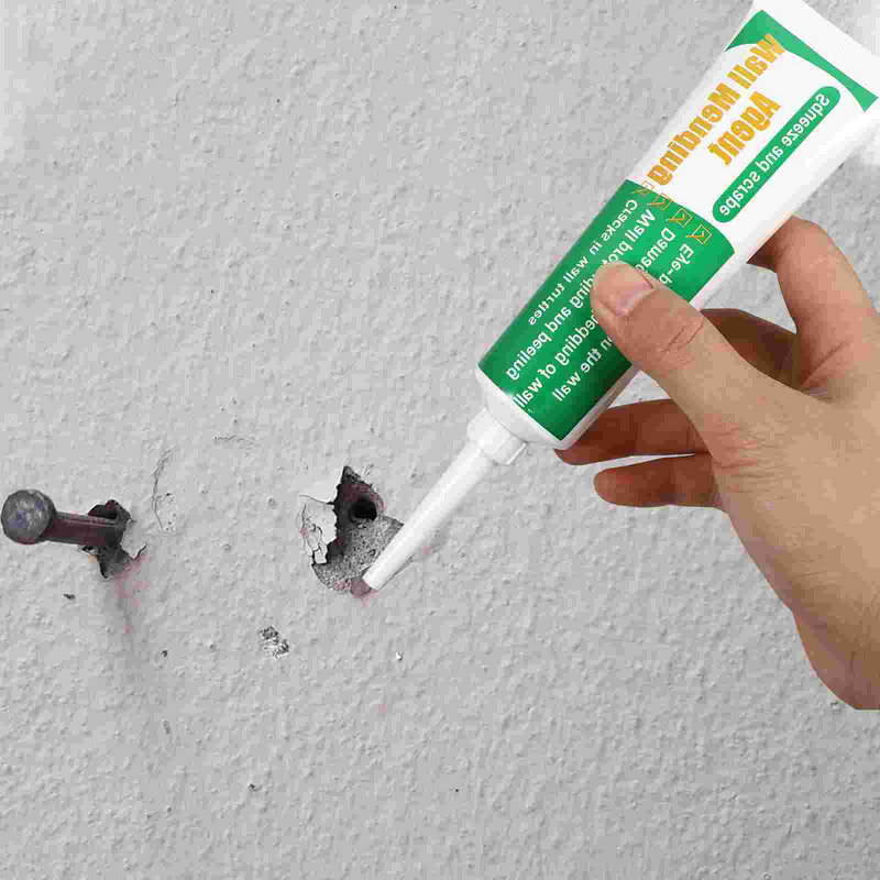2 set Graffiti retak perbaikan agen dinding mengupas celah pasta plastik alat krim