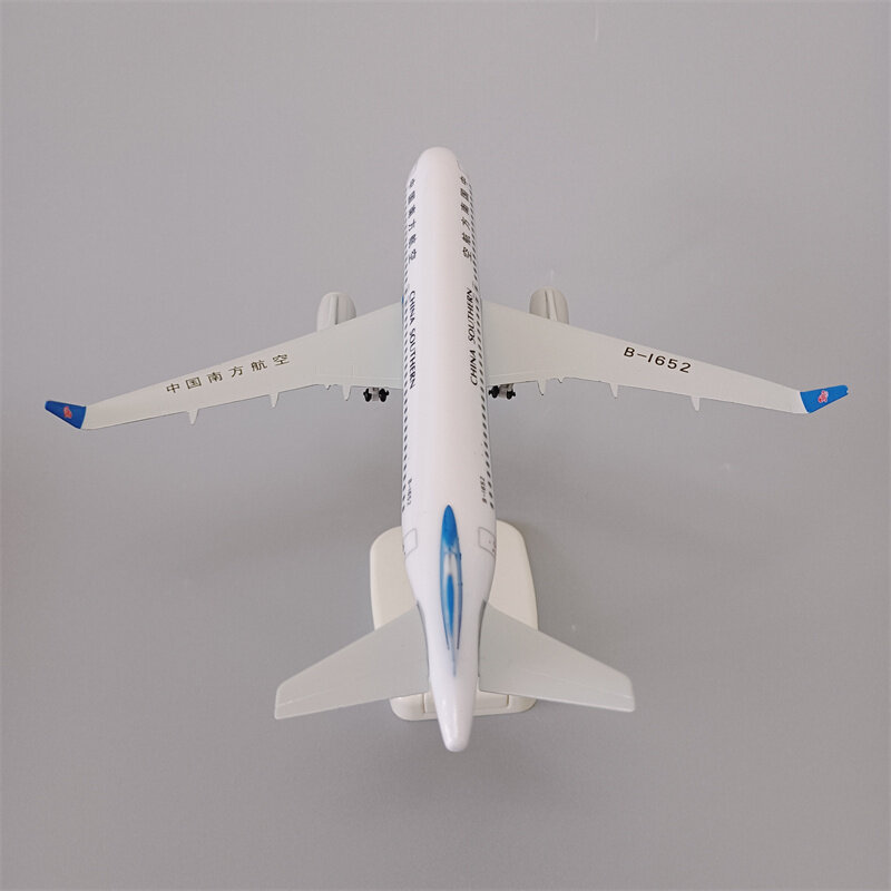 Modèle réduit d'avion Airbus 320 A320, 20cm, en alliage métallique, moulé sous pression, lavable, avec roues d'atterrissage