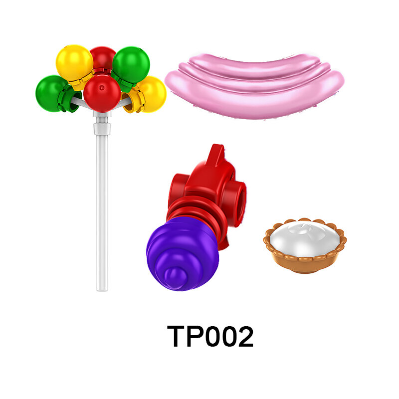 شخصية أكشن بلاستيكية Tp1001 للأطفال ، وحدات بناء صغيرة ، ألعاب طوب ، نماذج أفلام