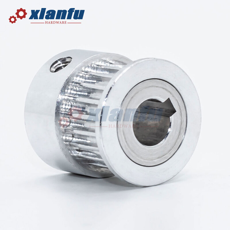 HTD3M Timing Belt Pulley 20 Teeth 3M Bore 4/5/6/6.35/7/8/10/12/14mm Aluminum HTD 20T Synchronous Wheel For Sync Width 6/10/15mm