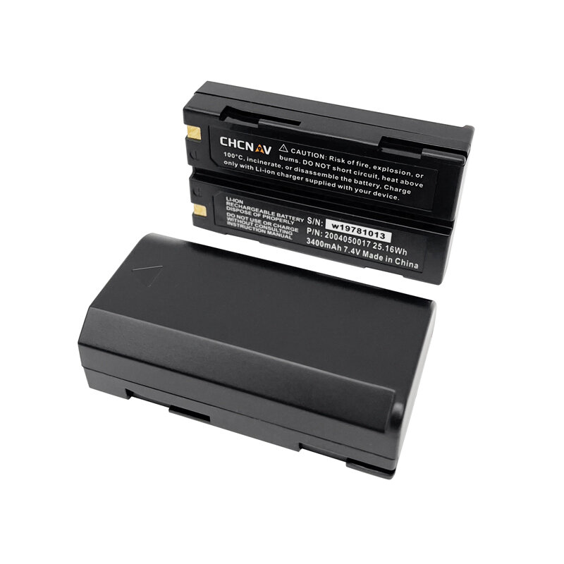 Bateria GPS para CHCNAV CHC, Modelo GPS-RTK, Série 4 Unidades, 2004050017, XB-2, X90, X91, X93, M500, M600, 3400mAh, 7.4V
