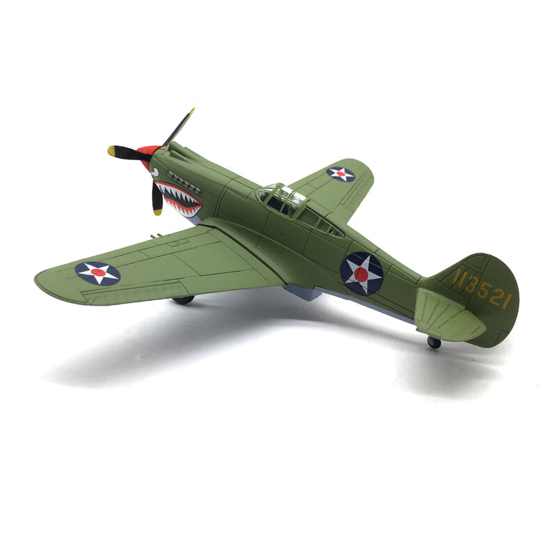 Diecast Schaal 1:72 Nsmodel Amerikaanse P-40 Gevechtsvliegtuigen Model Afgewerkt Product Collectie Speelgoed Cadeau Decoratie