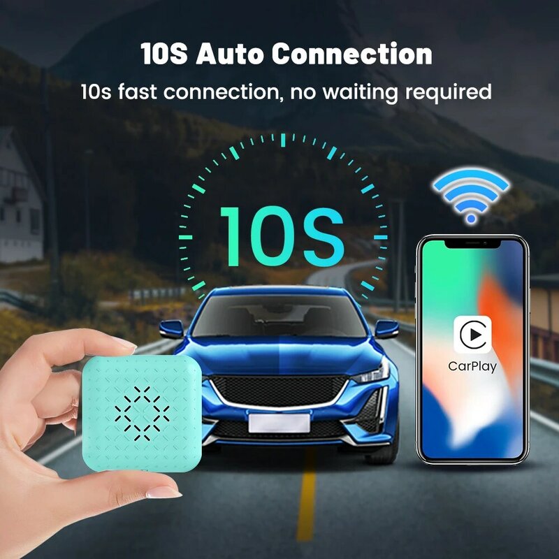 Carlinkit 5.0 4.0 3.0 Carplay Draadloze Dongle Activator Auto-Connect Voor Audi Porshe Benz Vw Volvo Toyota Plug & Play Mp4 Mp5 Play