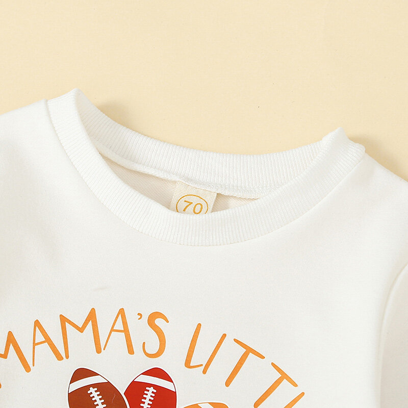 유아 아기 소년 소녀 추수감사절 복장, 작은 터키 크루넥 맨투맨 셔츠 바지 세트, 추수감사절 옷