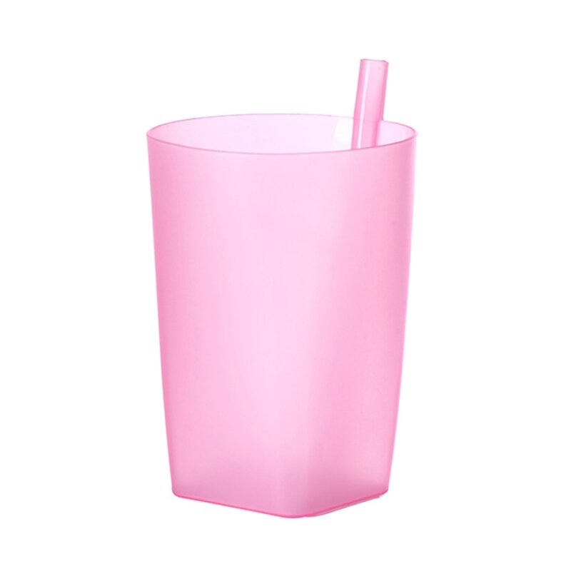 Tazas para sorber color vasos prácticos con pajita capacidad para agua para niños