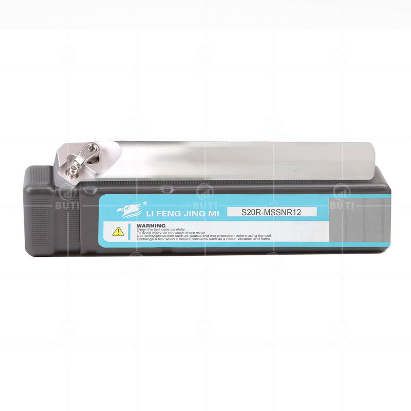 DESKAR-barra de torneamento interno chato, suporte de ferramentas branco, cortador de torno metálico HSS, inserções de carboneto SNMG12, MSSNR, L, CNC, 100% original