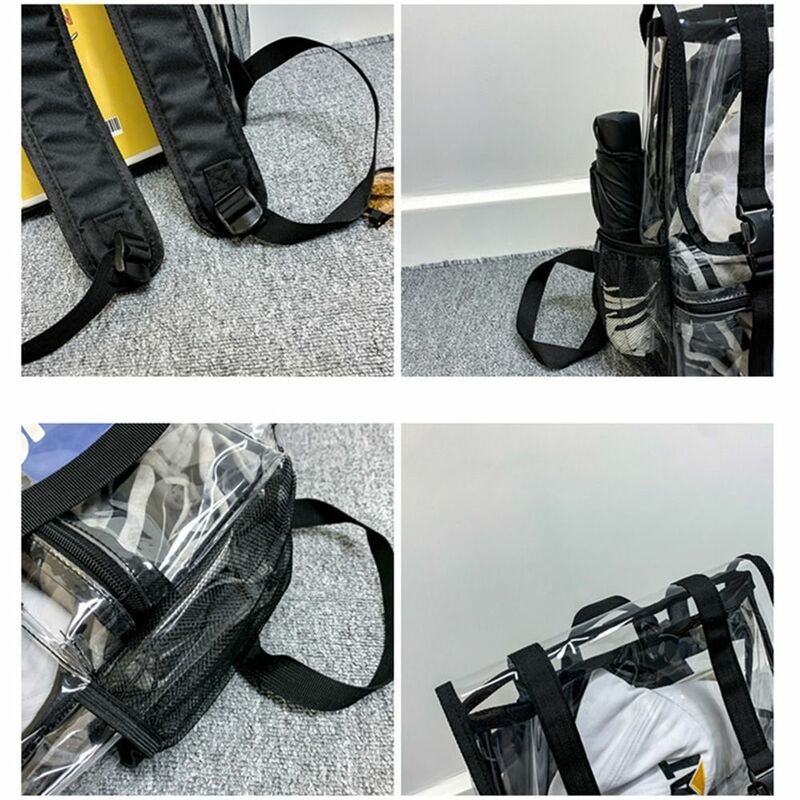 Riding Sport PVC Camping Leisure Bag Yoga Bags Travel Bag Outdoor Backpack Knapsack Transparent Backpack Portable Sports Bag
