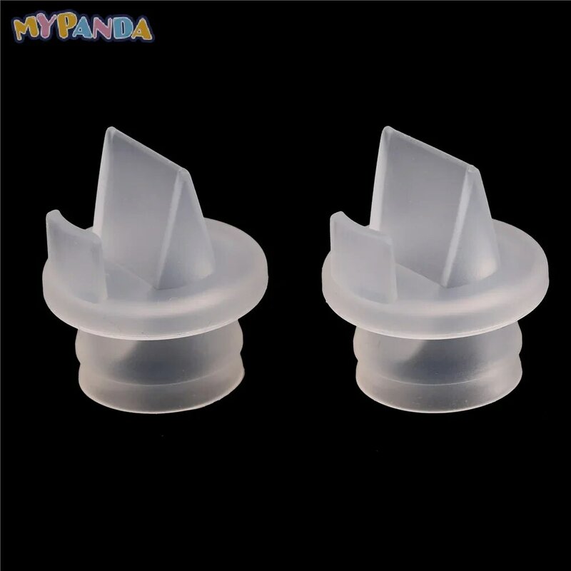 2PCS Backflow Protection Breast Pump Accessory Duckbill Valve Solid Color Breast Pumps Accessories