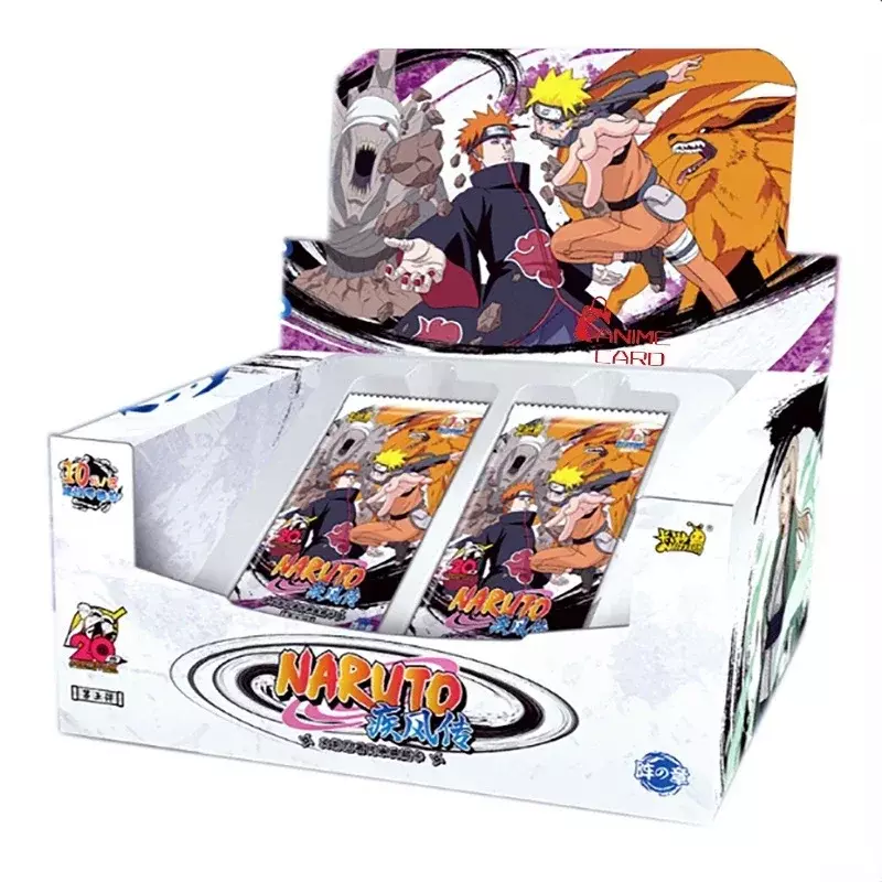 Cartas de Naruto KAYOU, tarjetas Flash SP, colección de personajes de Anime, regalos para niños