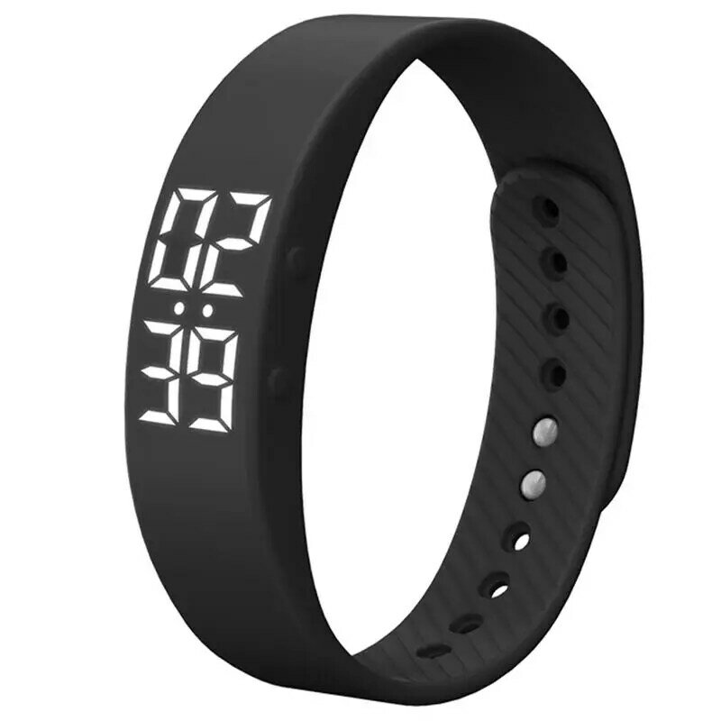 Nowy smartwatch krokomierz damski do ćwiczeń kalorycznych smartwatch fitness z nadajnikiem wodoodporny inteligentny cyfrowy nadgarstek