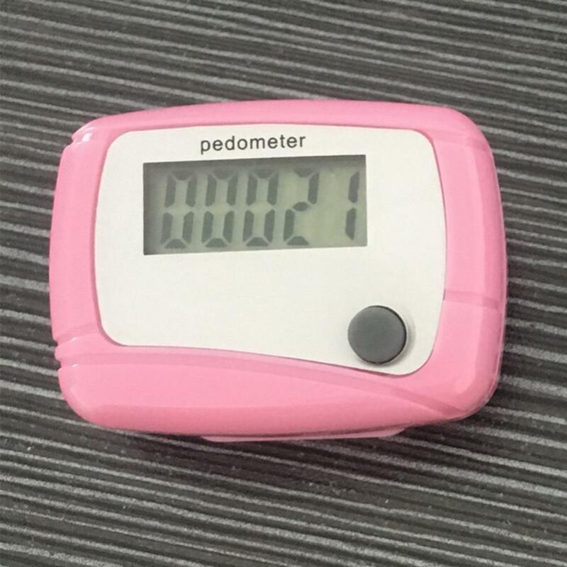 Pedometer Mini Digital LCD Sports Pedometer Walking Running Step Counter Meter Clip Type Distance Counting Calories Pedometer