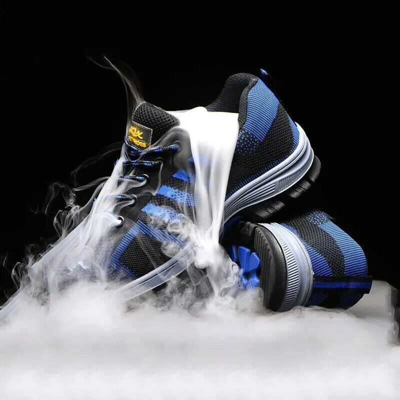 High Quality Unisex Indestructible Shoes Men and Women Steel Toe Cap Work Safety Shoes Puncture-Proof Boots Non Slip Sneakers