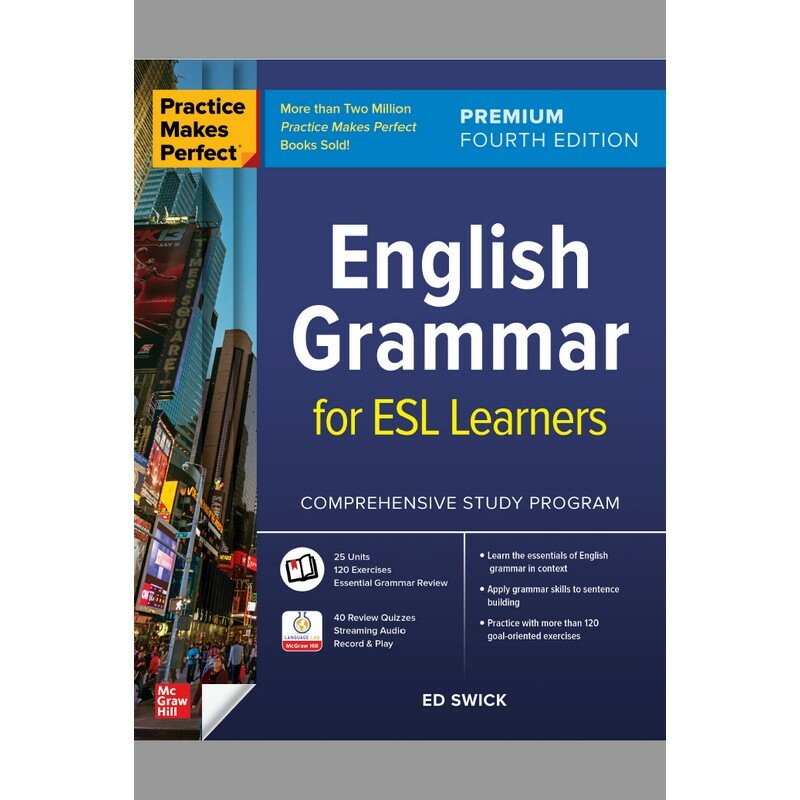 La práctica hace que la gramática inglesa sea perfecta para los aprendices de ESL