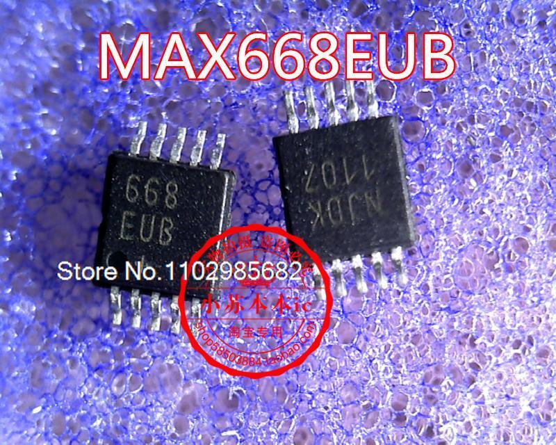 MAX668EUB 668, MAX668EUB + T MSOP10