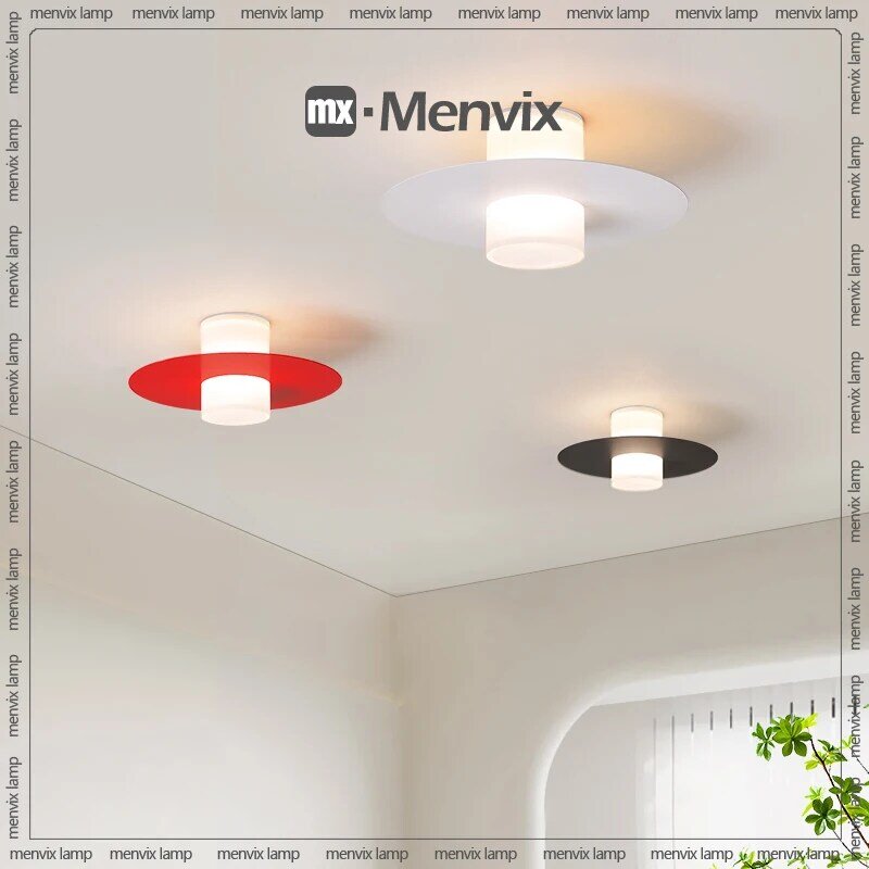 복도 천장 조명, 현대적인 북유럽 크리에이티브 홈 조명, 표면 장착, 침실 거실 복도 발코니 LED 램프