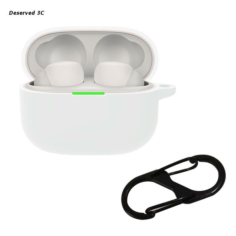 Funda protectora para auriculares inalámbricos compatible con Sony LinkBuds S, carcasa a prueba de polvo y golpes, carcasa lavable, funda antipolvo