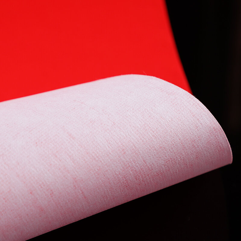 أحمر الأرز ورقة الصينية الربيع مهرجان الأيائل نصف ناضجة شوان ورقة الخط الصيني فرشاة القلم الكتابة ورقة ورقة الصين