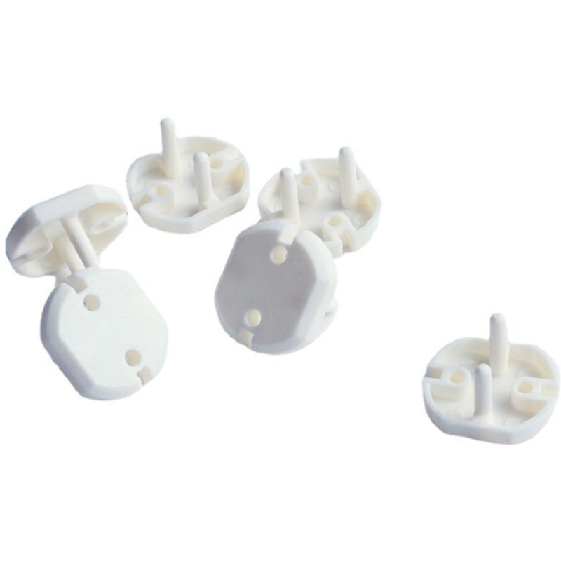 Cobertura de proteção de soquete padrão europeu, 2-Phase Pin 2-Hole Baby Electric Shock Proof Socket, 5Pcs por lote