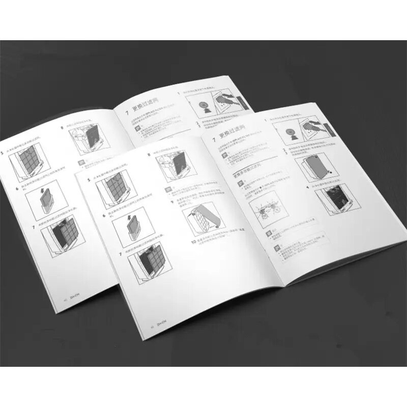 Customized product.Custom Succinct Printing Product Catalog Customization Coated Paper Pamphlet Brochure For Business