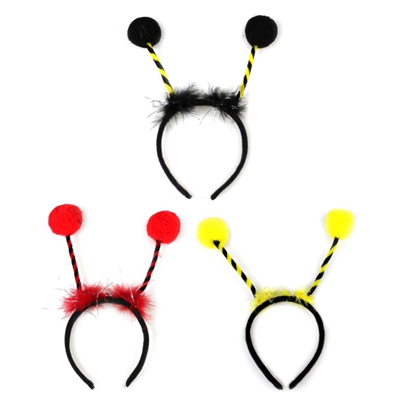 Dolce Cosplay Cartoon Bee Antenna fascia pasqua Cosplay peluche Hairband