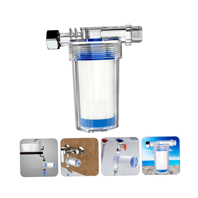 1 Stuks Filter Waterfilter Voor Wasmachine Douchekop Filter Bad Huishoudelijke Waterzuiveraar Toiletwaterfilter