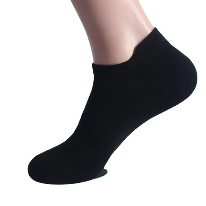 Calcetines tobilleros de algodón para hombre, medias deportivas de talla grande con malla para las orejas, para correr, 6 pares