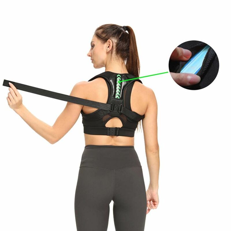 Attelle de soutien de la colonne vertébrale pour le haut du dos et le cou, ceinture de posture
