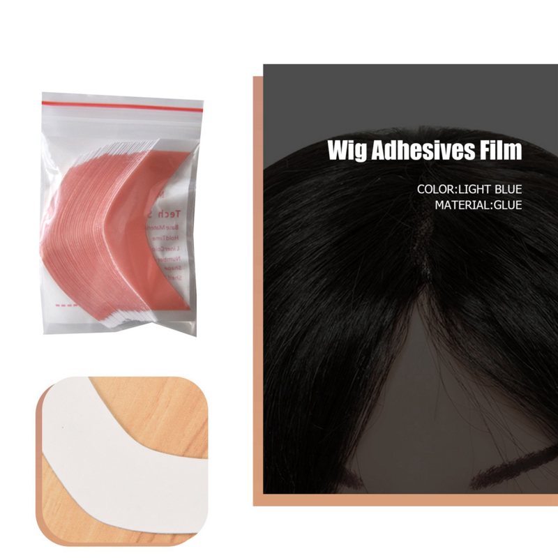36Pcs/Bag Super Strong Duo-Tac Lace Wig Tape Double Adhesive Extension Hair Strips Waterproof for Toupee Lace Wigs Film