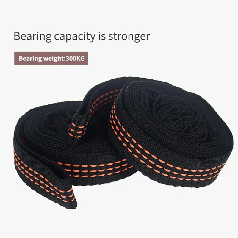 1/2PCS Hammock Straps Belts Extra Strong & Lightweight Ropes and 600 LBS Breaking Strength No Stretch Polyester Hammock Straps